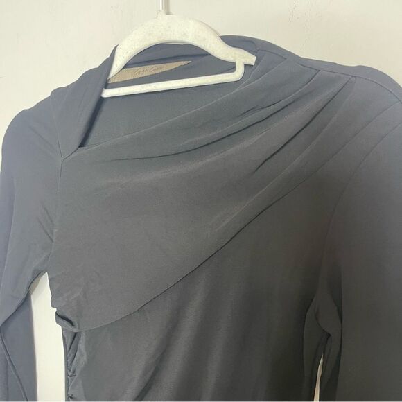 $595 ENZA COSTA Slash Midi Dress NWT - Picture 9 of 10